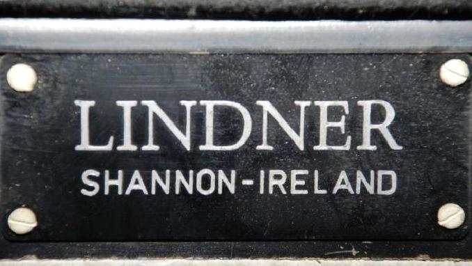 Lindner name plate